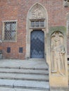 Statue and Crest