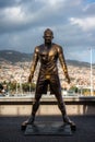 Statue of Cristiano Ronaldo in Funchal, Madeira