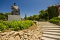 Statue of the Croatian king Petar Kresimir IV Royalty Free Stock Photo