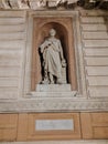 Statue of cuvier at the royal acadamey of arts London England Royalty Free Stock Photo