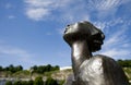 Statue Cyclist/Radfahrer from Lotte Ranft in Salzburg