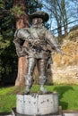 Statue of d'Artagnan. Royalty Free Stock Photo