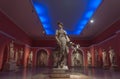 The statue of a dancing woman at Antalya Archeological Museum, Royalty Free Stock Photo