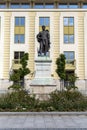 Statue of Daniel Berzsenyi in Szombathely, Hungary