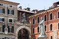 Statue of Dante Alighieri in Verona