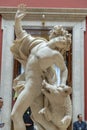 Statue of the Death of Adonis in The Hermitage St Petersburg Russia.