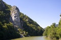 Statue of Decebalus Royalty Free Stock Photo