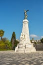 statue dedicated to the city of Nice