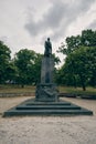 Statue dedicated to the first Serbian King, Karadjordje, in the museum dedicated to his history