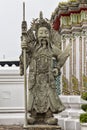 Statue of the deity in Wat Pho . Bangkok. Thailand