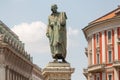 Statue depicting Guiseppe Parini, an Italian prose writer and poet