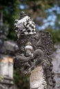 Statue detail Hindu temple at Pura Sahab