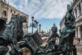 Statue detail from San Marco square