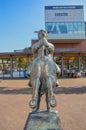 Statue Of A Dik Trom At Hoofddorp The Netherlands