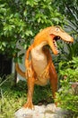 Statue of dinosaur tyrannosaurus Royalty Free Stock Photo