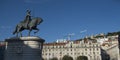 Statue of Dom Joao I in Lisbon, Portugal