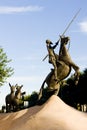 statue of Don Quijote, Campo de Criptana, Castile-La Mancha, Spa