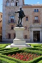 Bronze Statue of Don ÃÂlvaro de BazÃÂ¡n, La Plaza de la Villa, Madrid, Spain