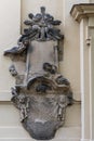 A statue in the door of Sophia Church,Sophienkirche is a Protestant church in the Spandauer Vorstadt part of the Berlin-Mitte