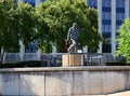 Statue in Downtown Memphis, Tennessee Royalty Free Stock Photo