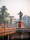 Statue of Dr Ambedkar at Chavdar Tale