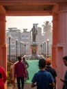 Statue of Dr Ambedkar at Chavdar Tale