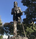 A statue of Dr. Atl, Guadalajara