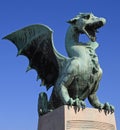 Statue of a dragon Royalty Free Stock Photo