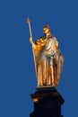 Statue in Dresden Royalty Free Stock Photo