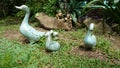 Statue of ducks