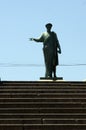 Statue of Duke de Richelieu 1828, Odessa, Ukraine Royalty Free Stock Photo