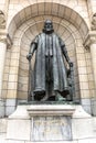 Statue of Dutch statesman Johan van Oldenbarnevelt