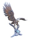 Statue of the eagle