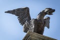 A statue of an eagle-dragon Royalty Free Stock Photo
