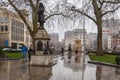 Statue of Edward Colston in Bristol City Centre. Royalty Free Stock Photo