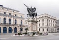 Statue of El Cid in Burgos, Spain