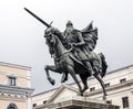 Statue of El Cid in Burgos, Spain Royalty Free Stock Photo