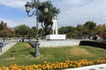 Statue of Eleftherios Venizelos in the center of city of Thessaloniki