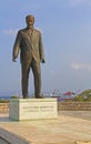 Statue of Eleftherios Venizelos in Heraklion, Crete, Greece