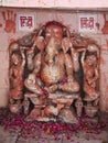 Statue of the elephant god Ganesha in India