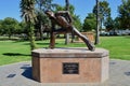 A statue of Elvis Presley in Parkes, New South Wales