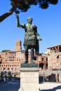 Statue of Emperor Augustus (Rome) Royalty Free Stock Photo