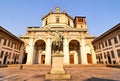 Statue of Emperor Constantine, Milan Royalty Free Stock Photo