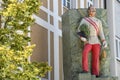 Statue of Emperor Franz-Joseph in Bad Ischl, Salzkammergut, Upper Austria, Austria, Europe