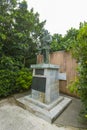 Statue of Emperor Meiji at Naminoue Shrine, Naha, Okinawa Royalty Free Stock Photo