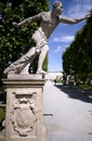 Statue of the entrance to the Mirabell garden in Salzburg