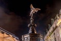 Statue of Eros the Greek mythological God Of Love at Memorial