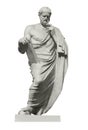 Statue of Euclid, the ancient Greek mathematician Royalty Free Stock Photo