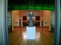 Statue of Eva PerÃÂ³n at the Evita Fine Arts Museum Royalty Free Stock Photo