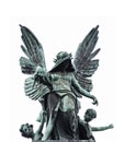 Statue of fallen angel Royalty Free Stock Photo